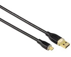 Kabel Hama USB A -> micro USB B, 0,75m (78490)